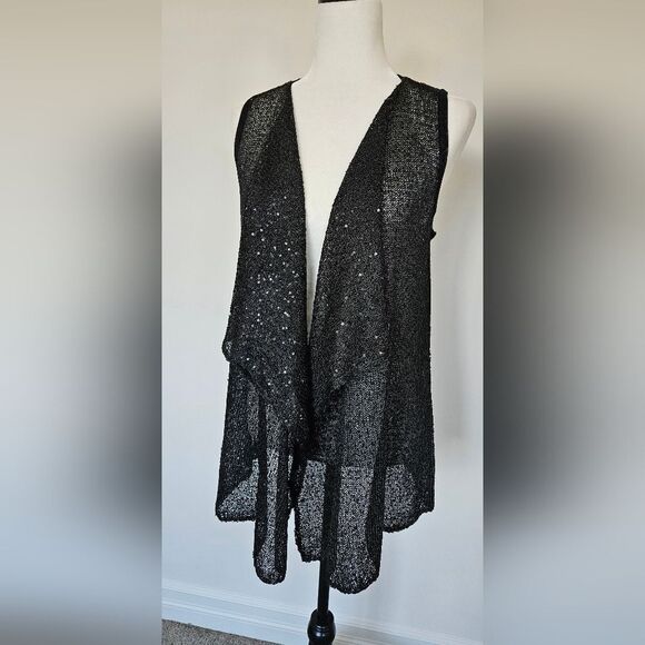 Parkhurst Tops - Parkhurst sequin light knit sweater vest